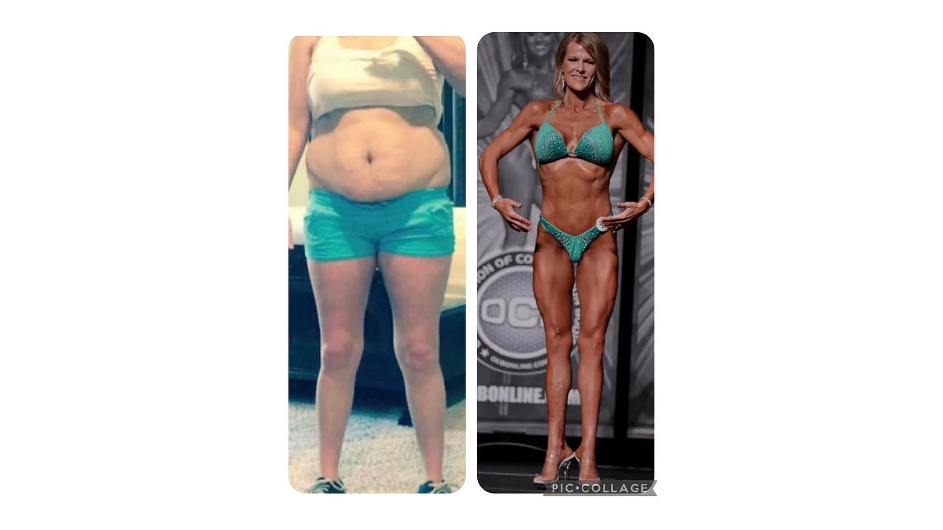Client transformation showcasing confidence through consistency