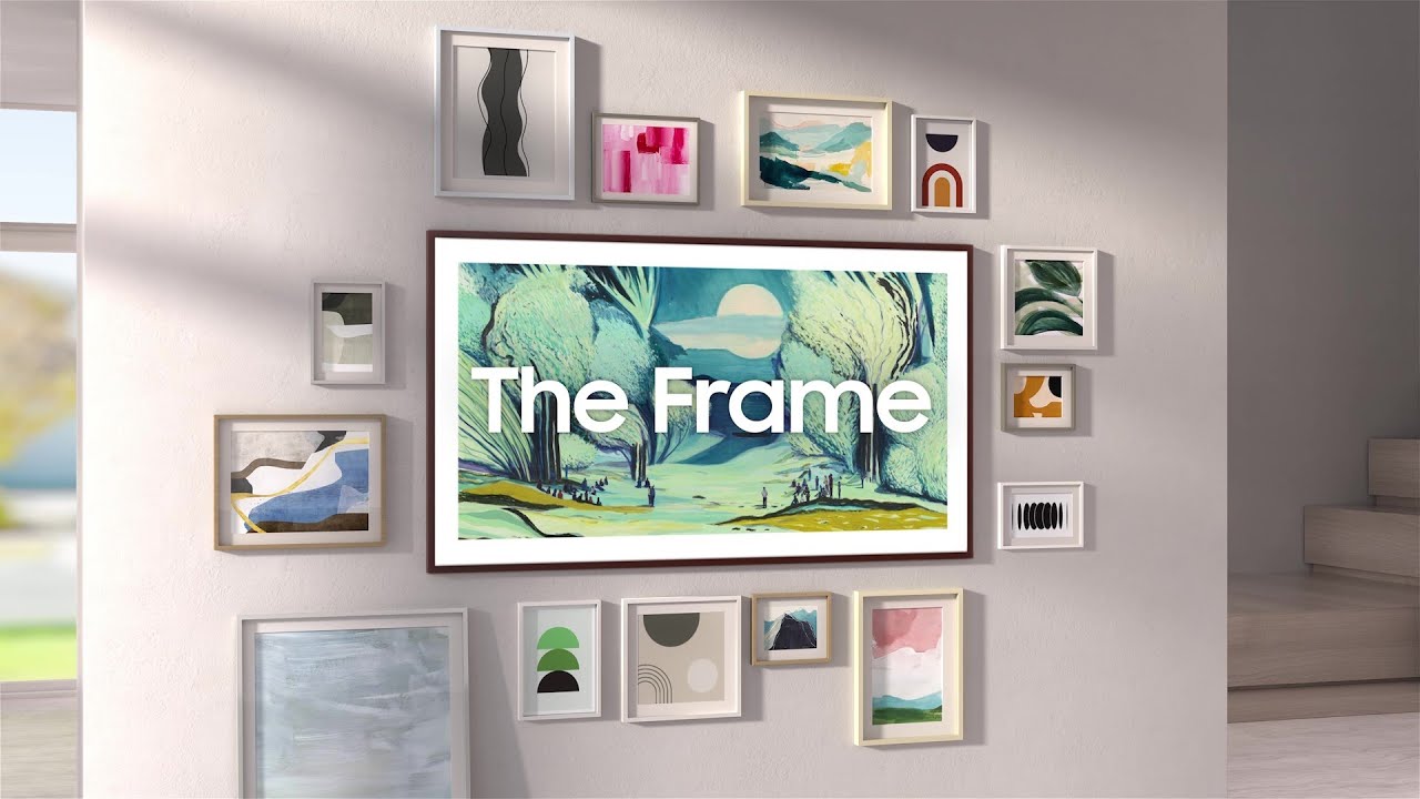 Samsung Frame TV installation video poster