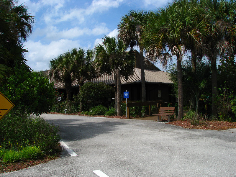 Actual Daggerwing Nature Center facility in Burt Aaronson South County Regional Park