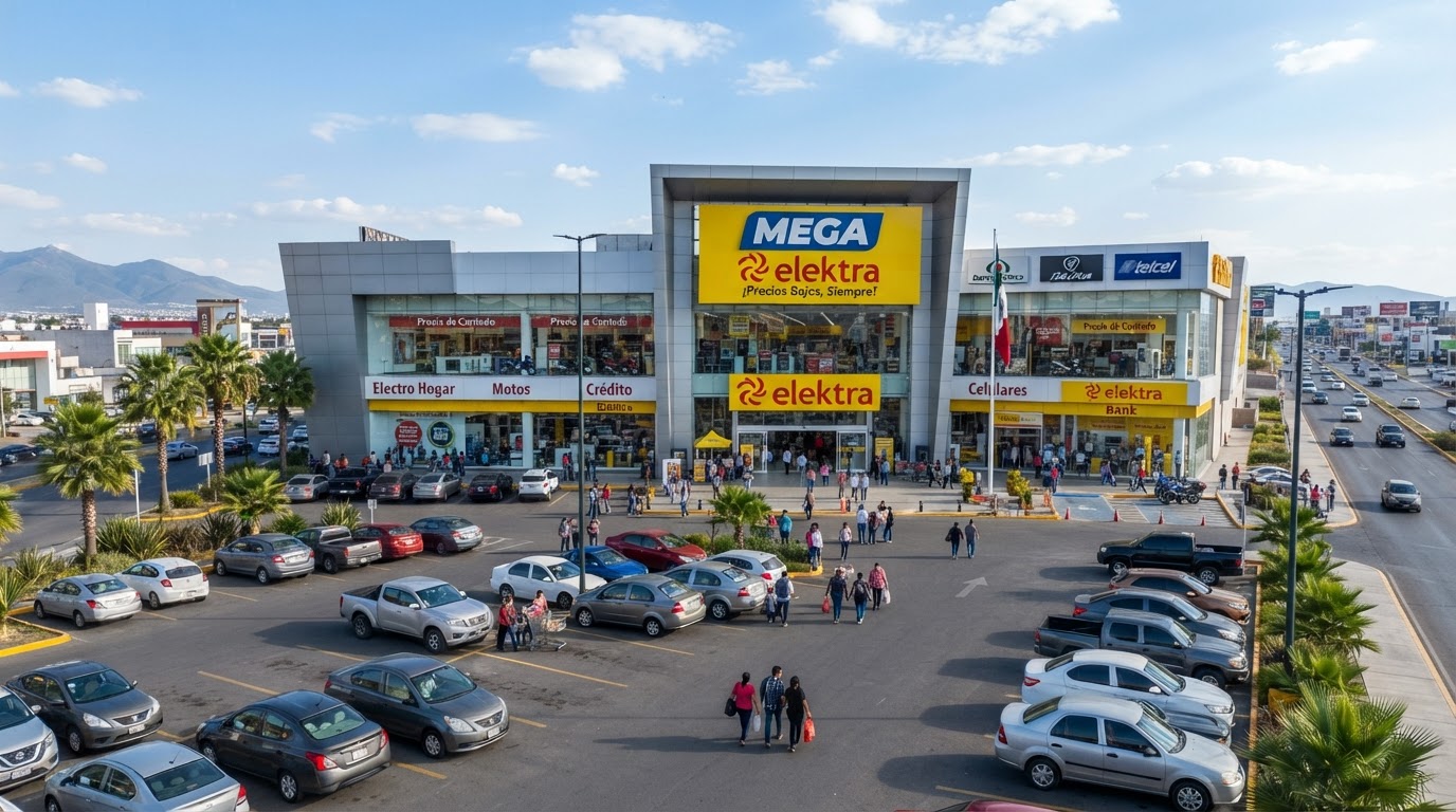 Mega Elektra Cancún — imagen publicada por Grupo Contracon