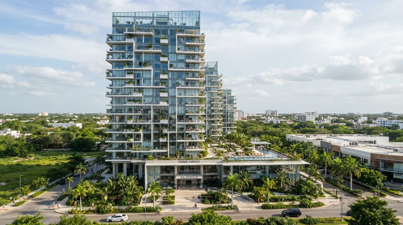 Torre Índico - Vía Montejo — imagen publicada por Grupo Contracon