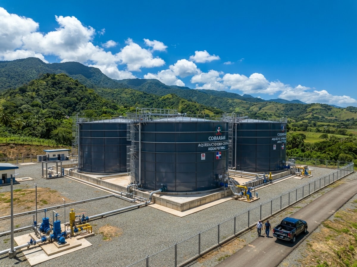 Sistema de Tanques de Acero Vitrificado — imagen publicada por Grupo Contracon