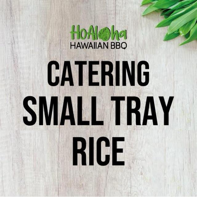 White Rice Tray