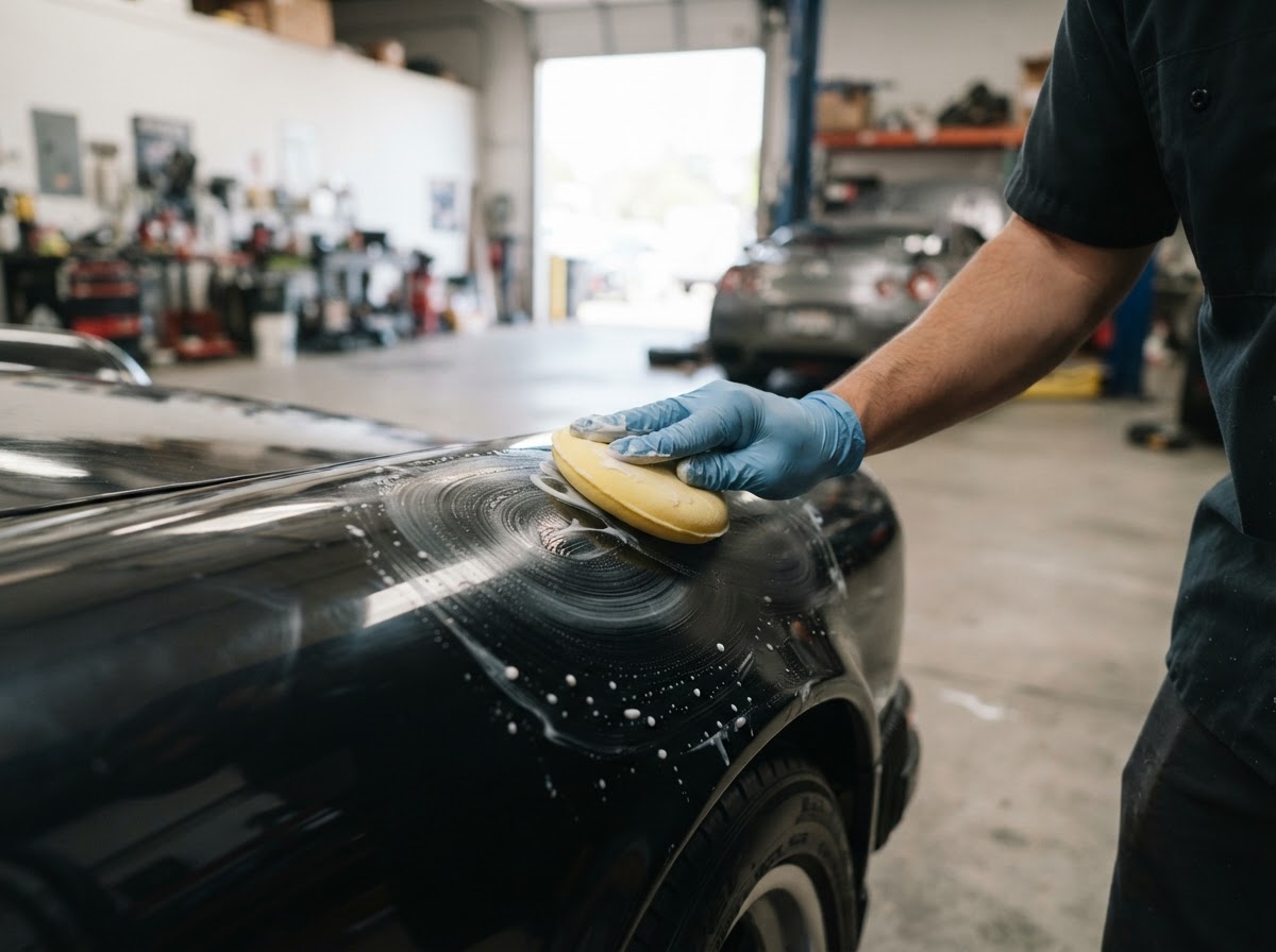 Car Waxing — automotive detailing at Mike Splash, Raleigh, NC