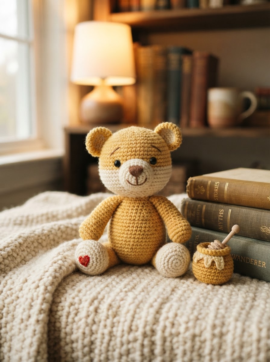 Honey Steadwell, a Hearth-bear Companian