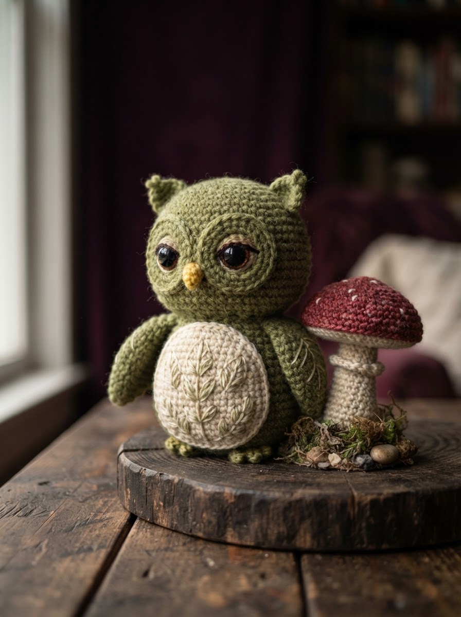Ollie Underleaf, a Knowing-eye Owlet