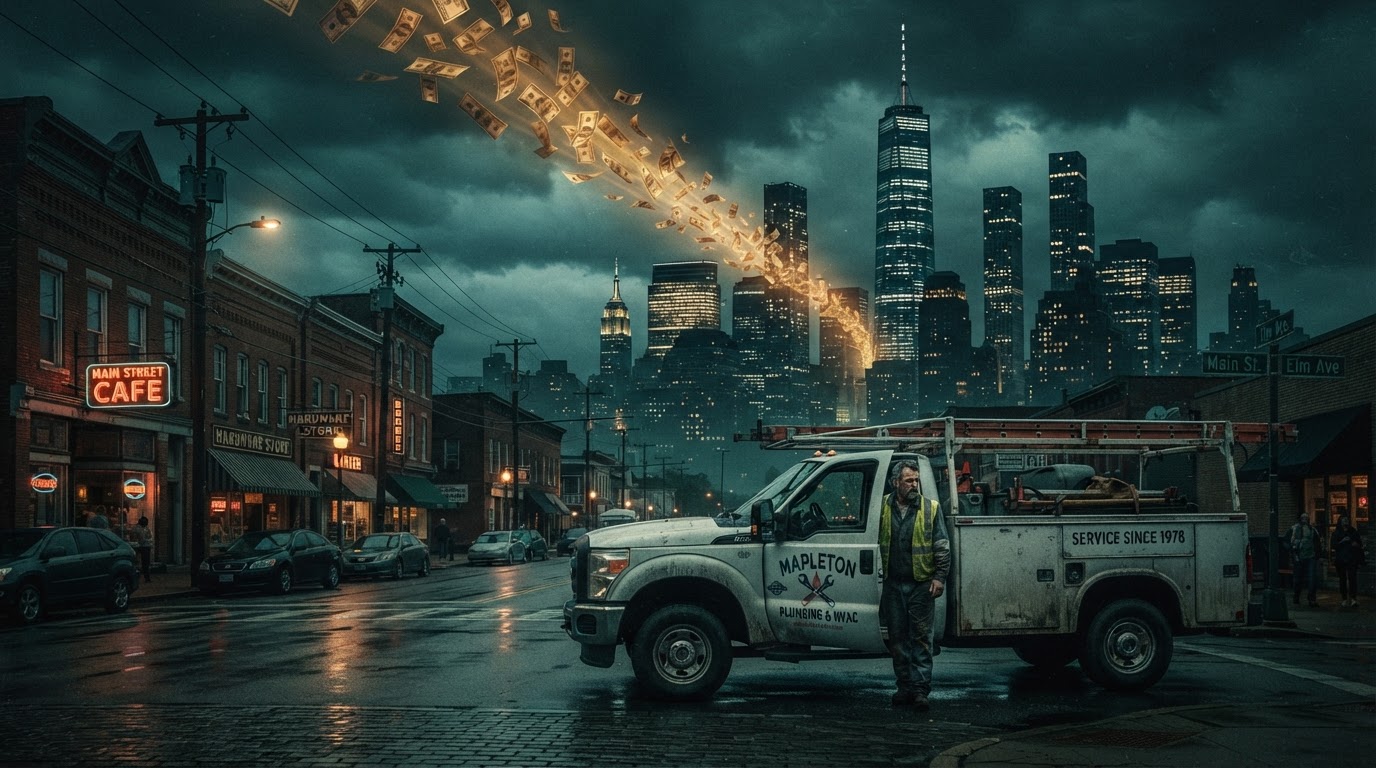 Wall Street Is Quietly Buying Your Local Plumber — and Funneling the Money Out of Your Town