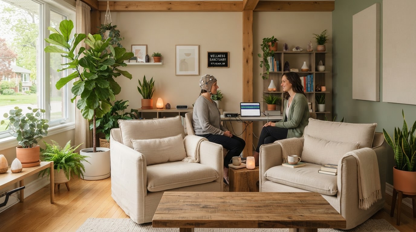 The Rooted Space sanctuary room in Kitchener Ontario
