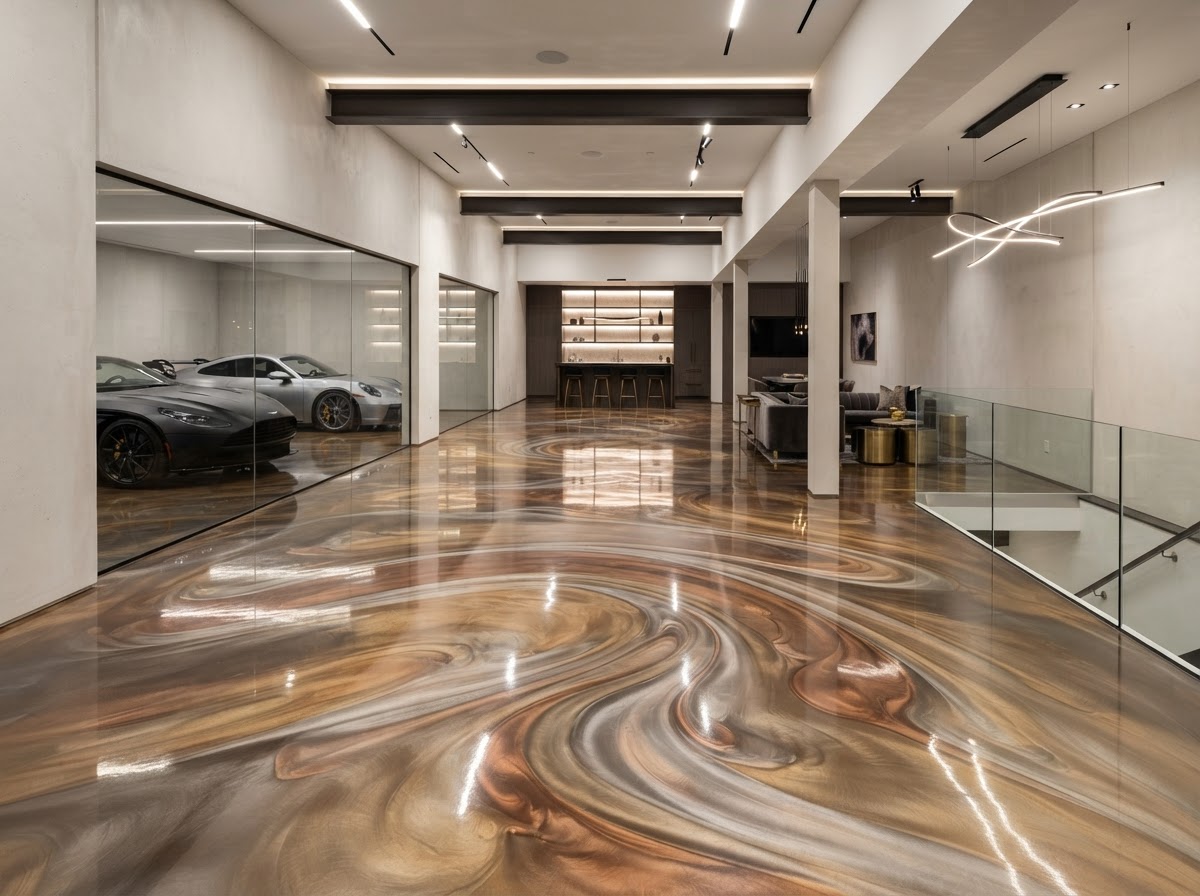 Metallic Epoxy Floors
