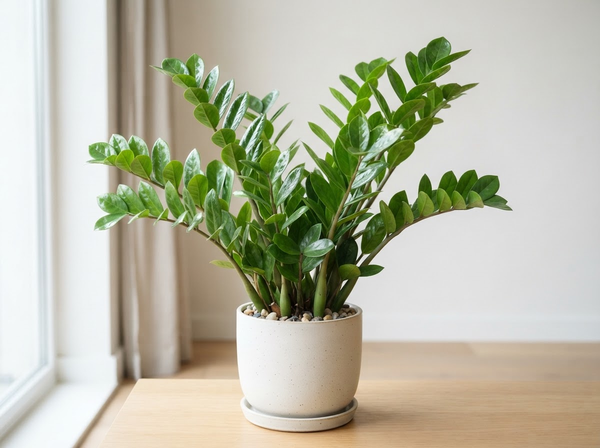ZZ Plant — Zamioculcas Zamiifolia