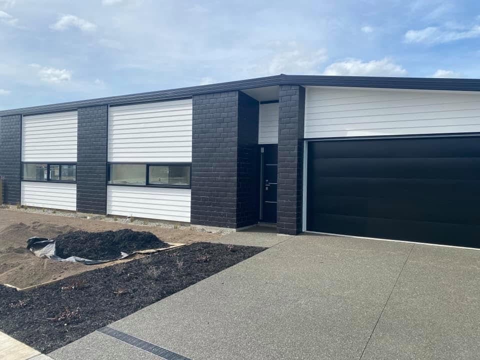 Finished Christchurch residential exterior with clean, even painted surfaces