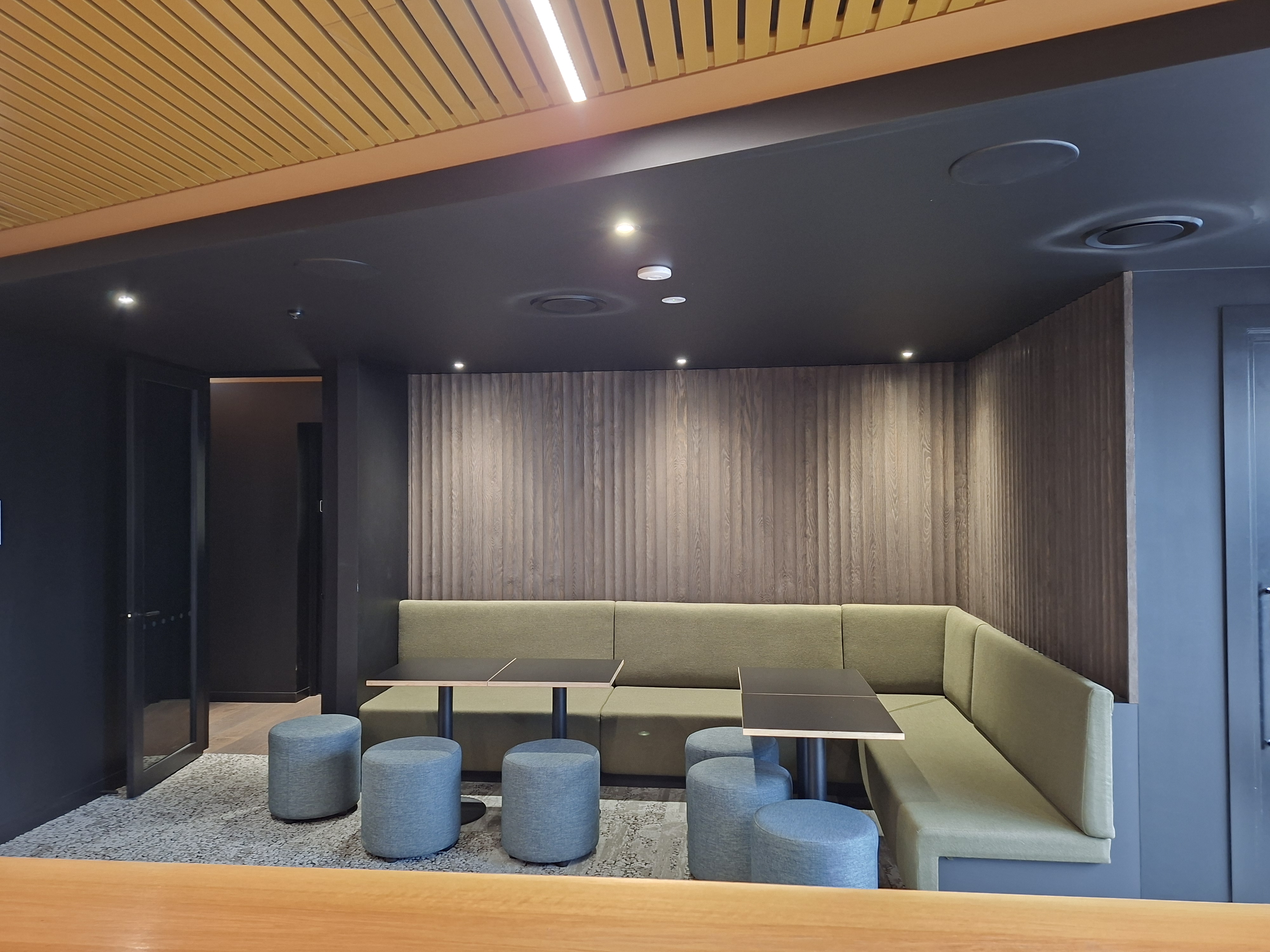 Finished commercial interior painting project in Christchurch