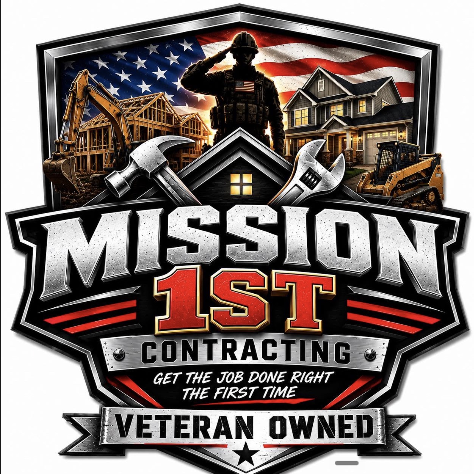 Mission 1st Contracting Official Logo