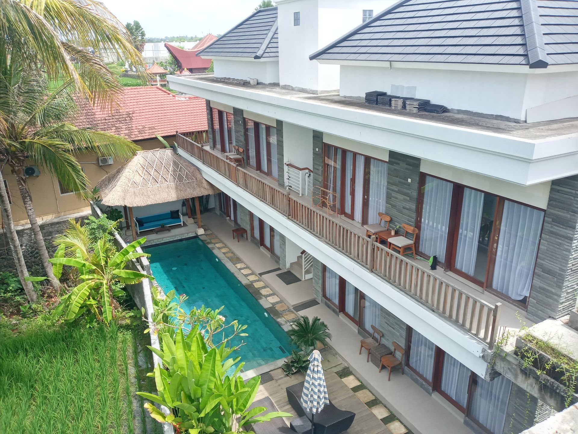 Lotus House Aerial View