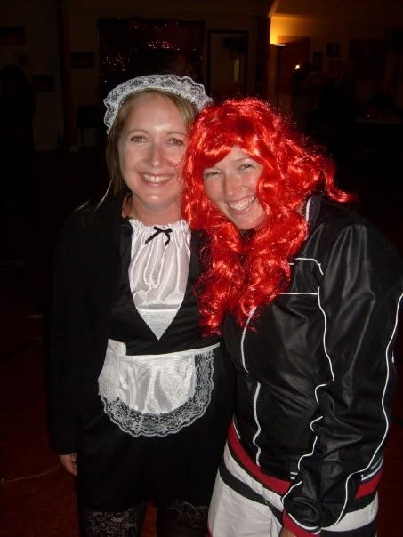 Phillippa and Alayna dressed up having fun over the years