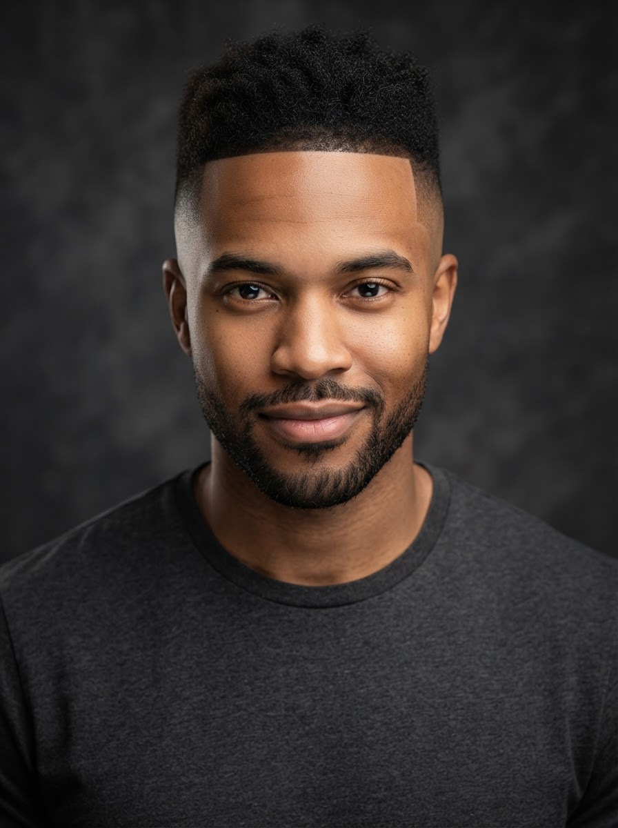 Bald Fade haircut style