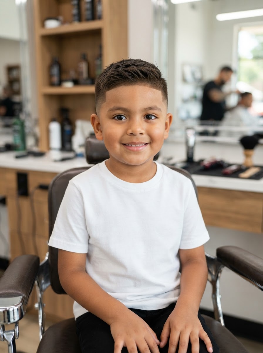 Kids Short Crop kids haircut style