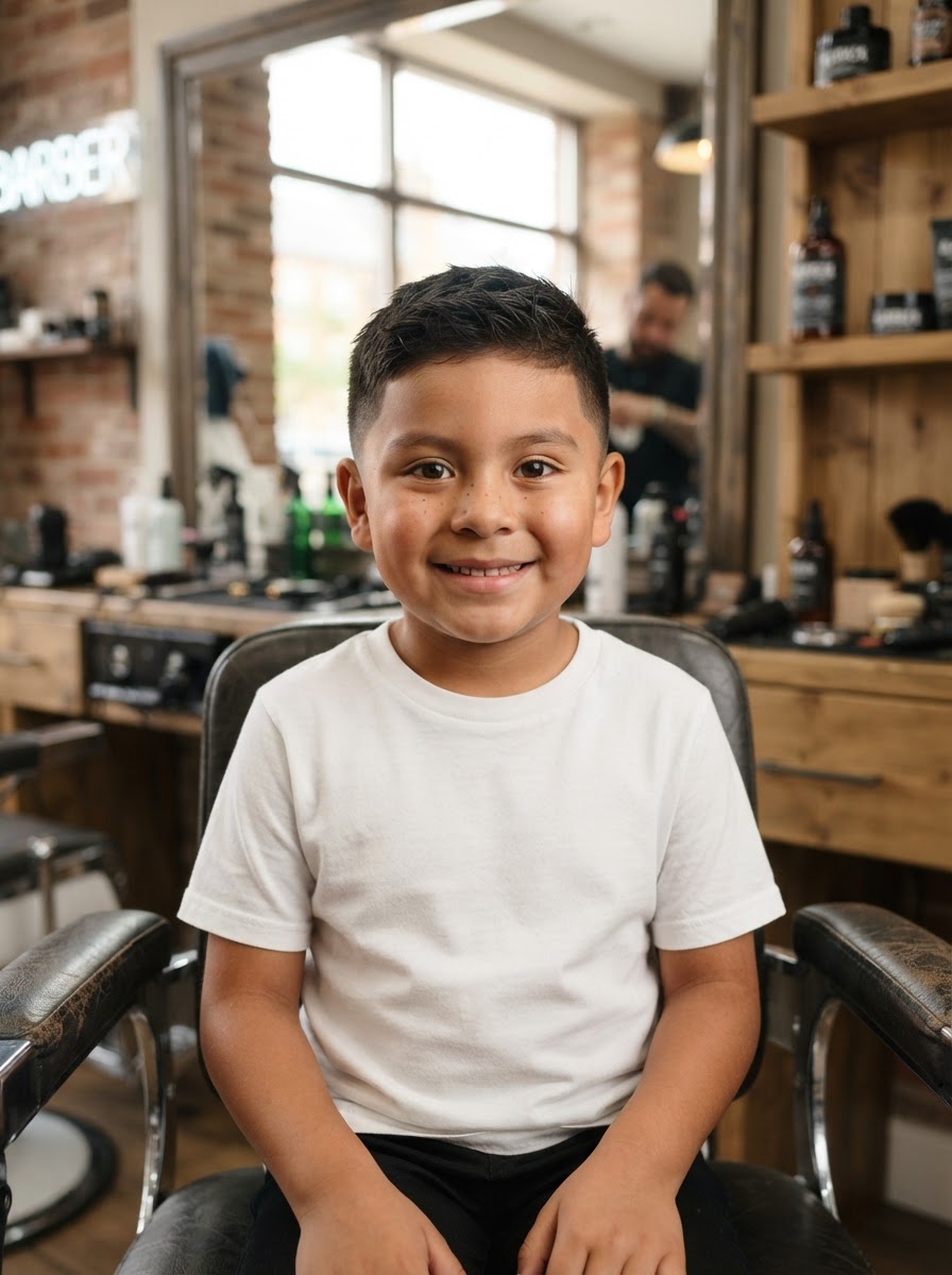 Kids Short Back & Sides kids haircut style