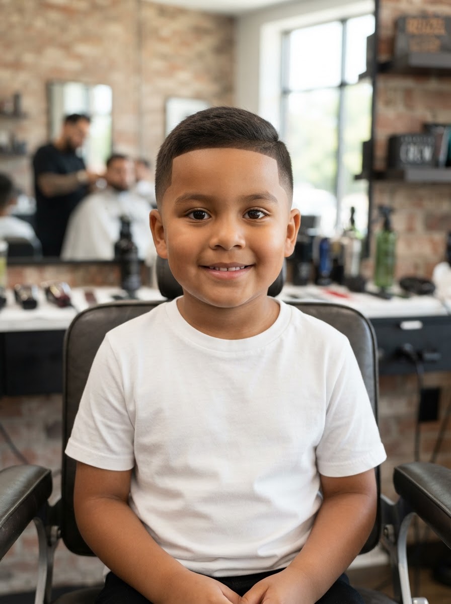 Kids Low Taper kids haircut style