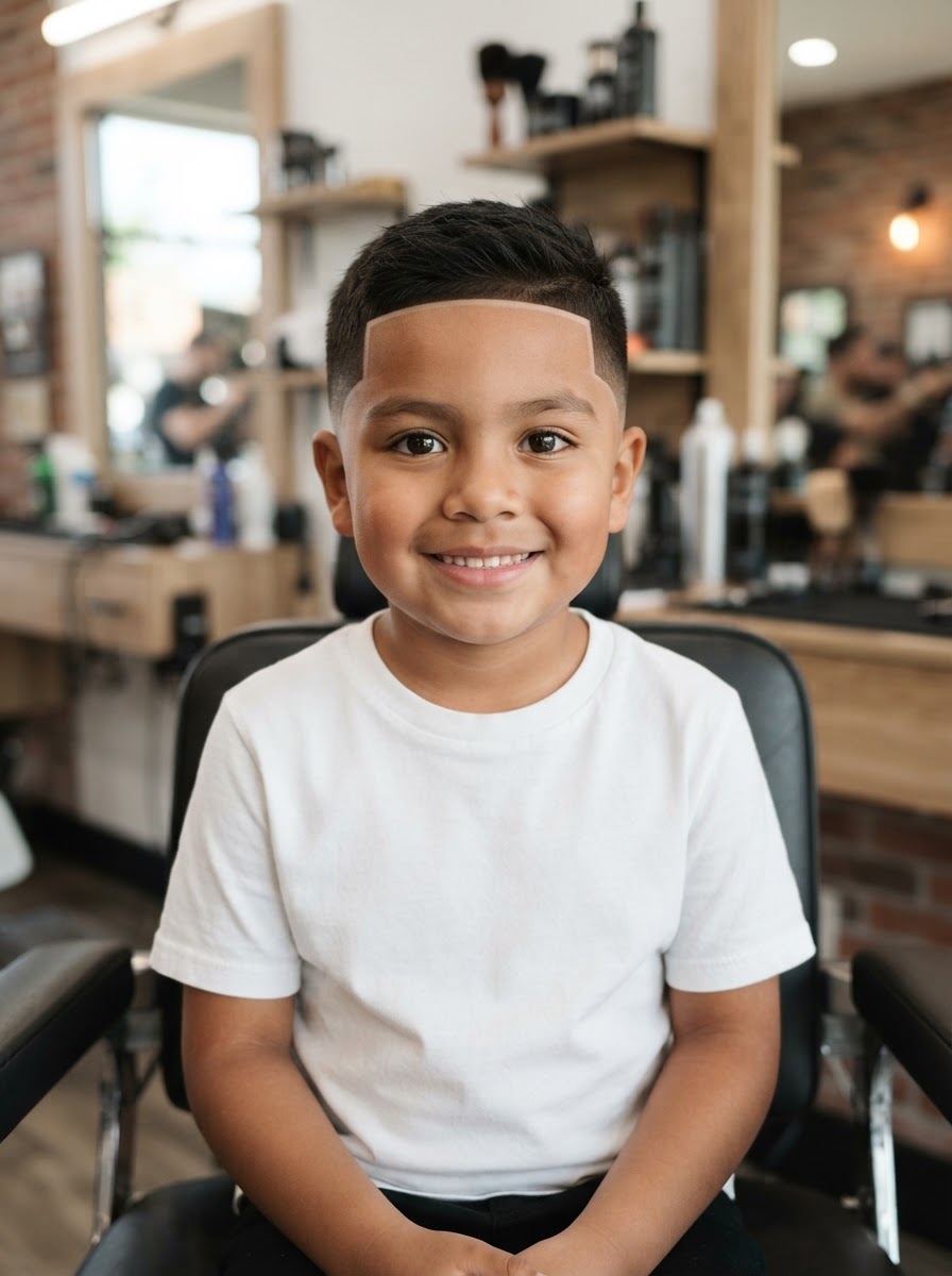 Kids Temp Fade kids haircut style
