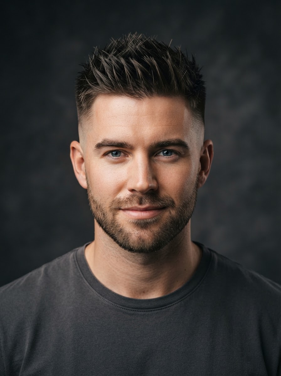 Spiky Textured Top haircut style