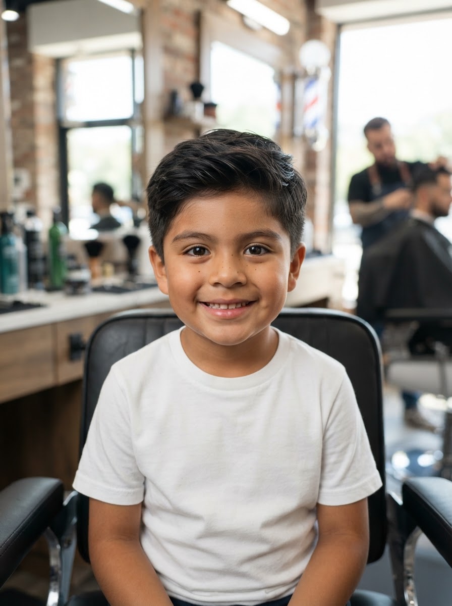 Kids Scissor Cut kids haircut style
