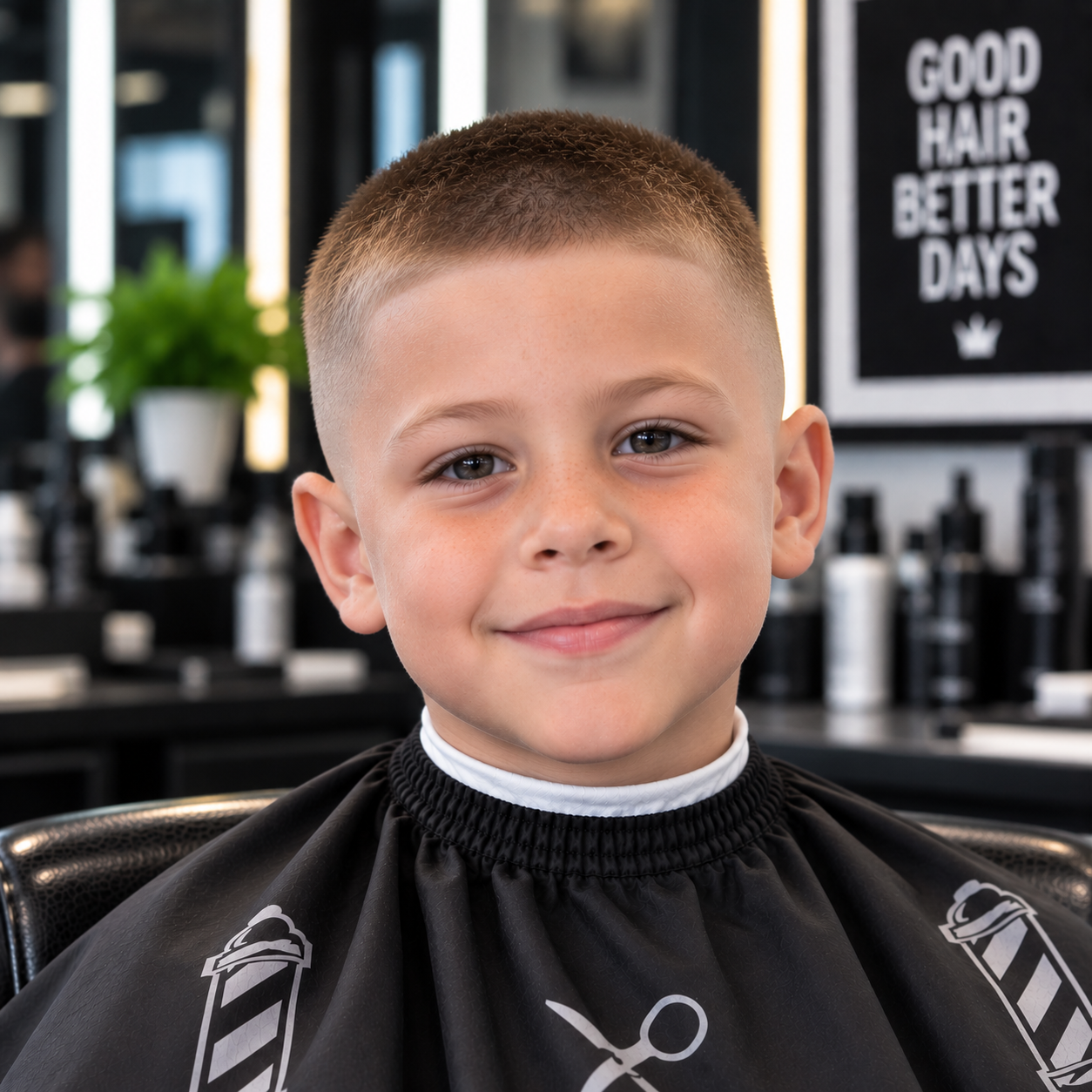 Kids Buzz Cut haircut style