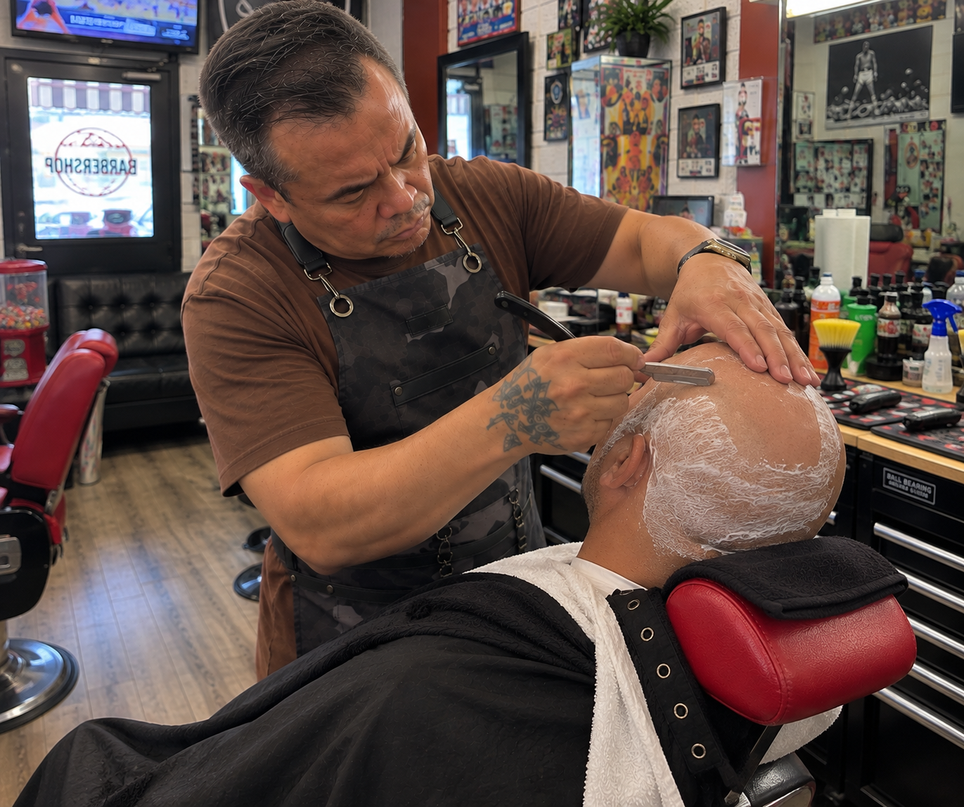 Razor All Head example