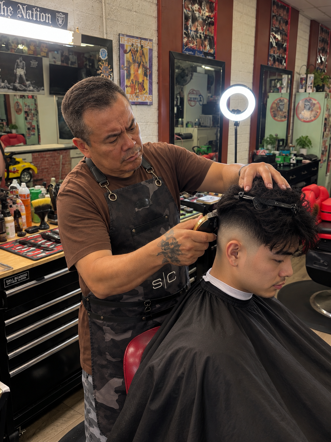 Shave Fade example