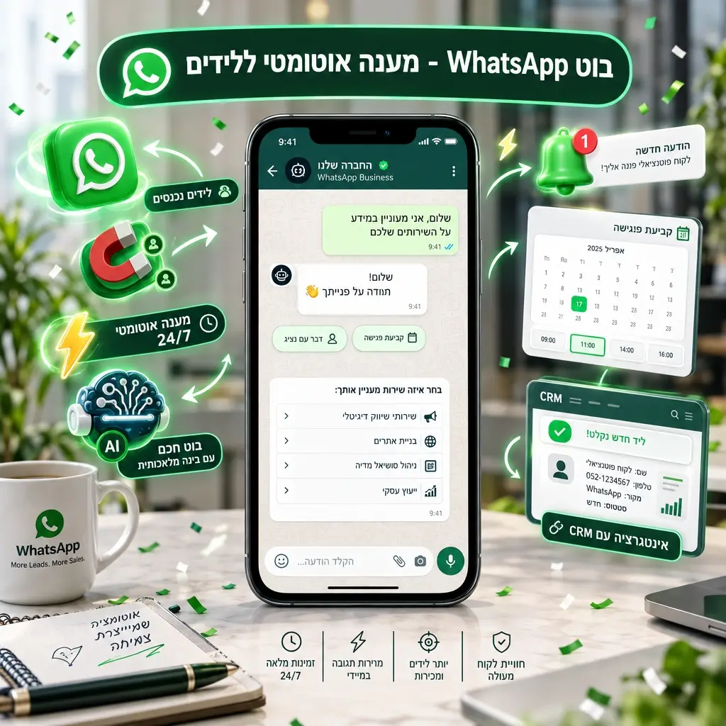 בוט לוואטסאפ