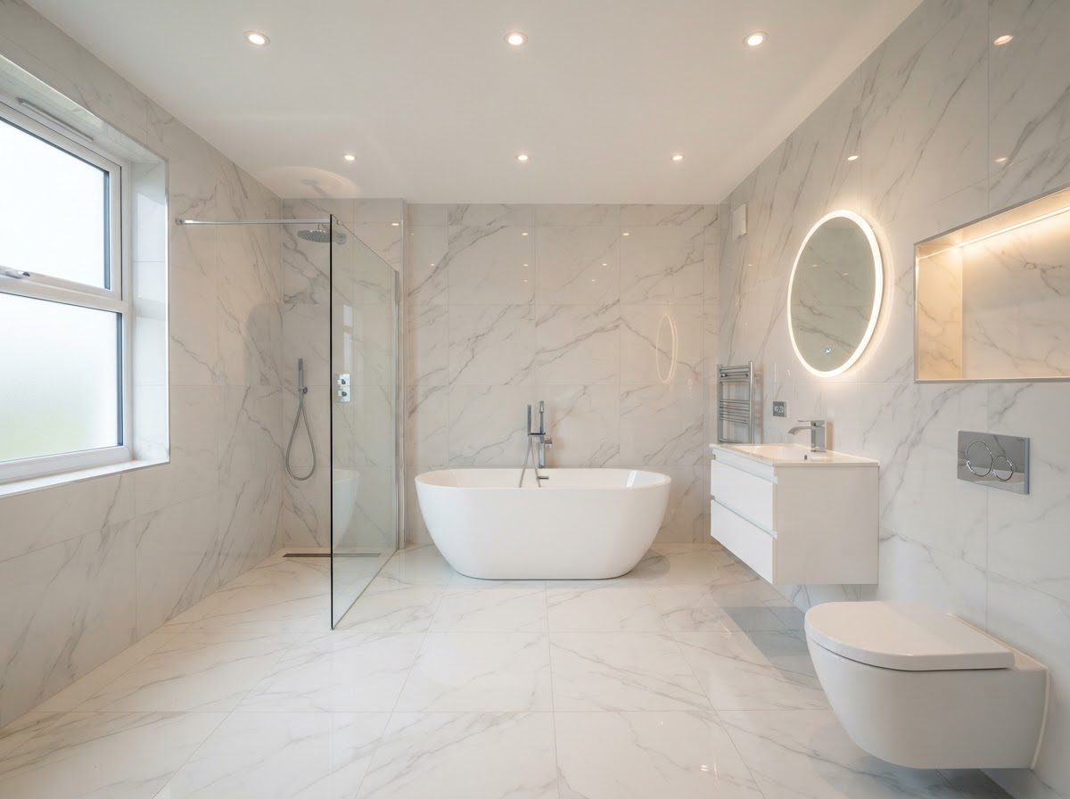 Tiling — finished work