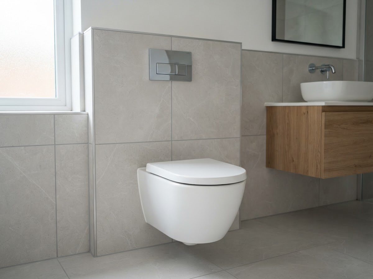 Ensuite Installation — Wall-hung WC