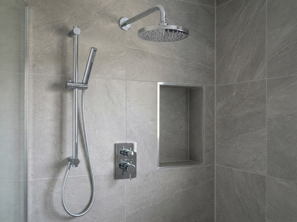 Shower Installation — Shower brassware & niche
