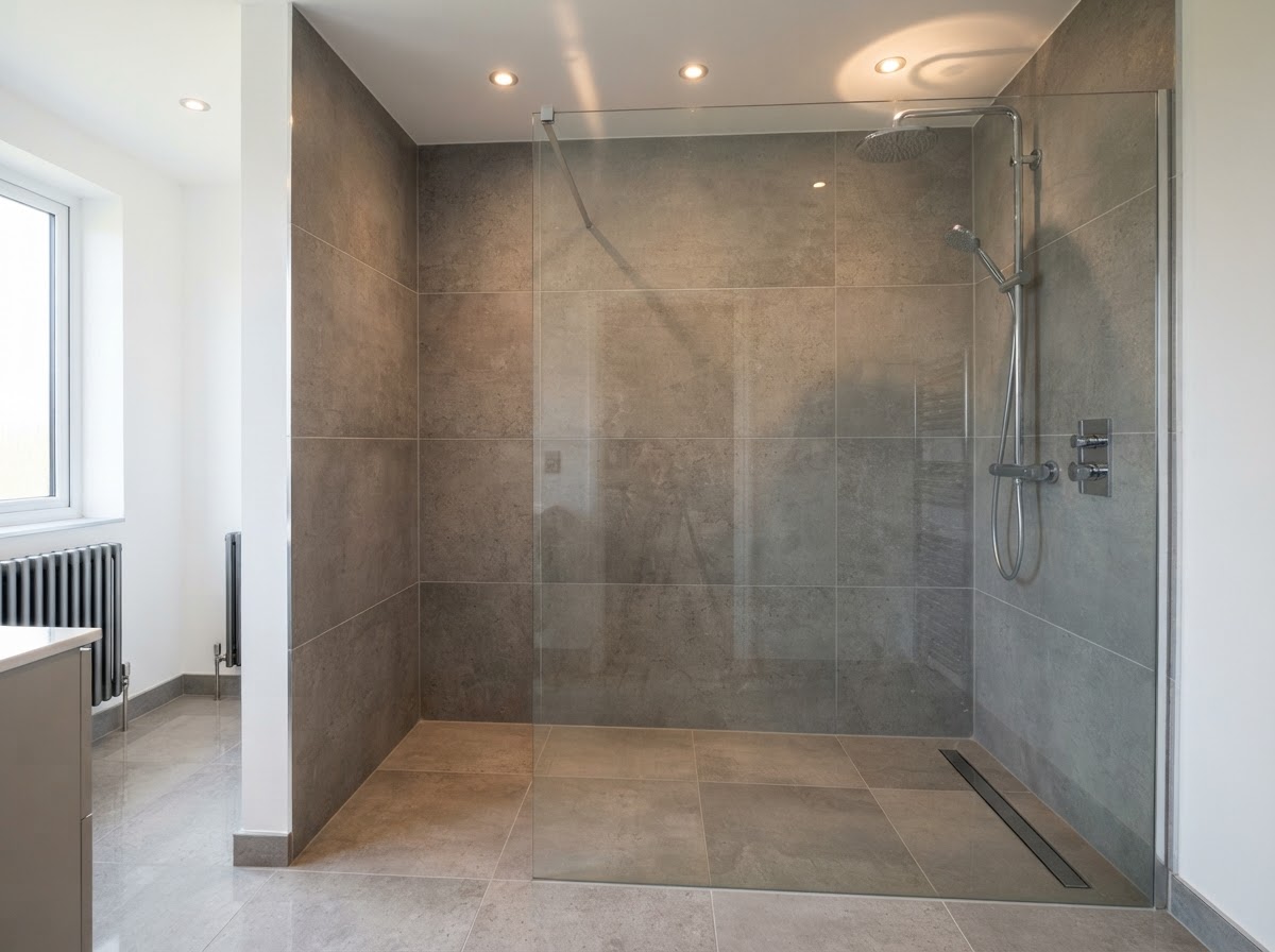 Shower Installation — finished work