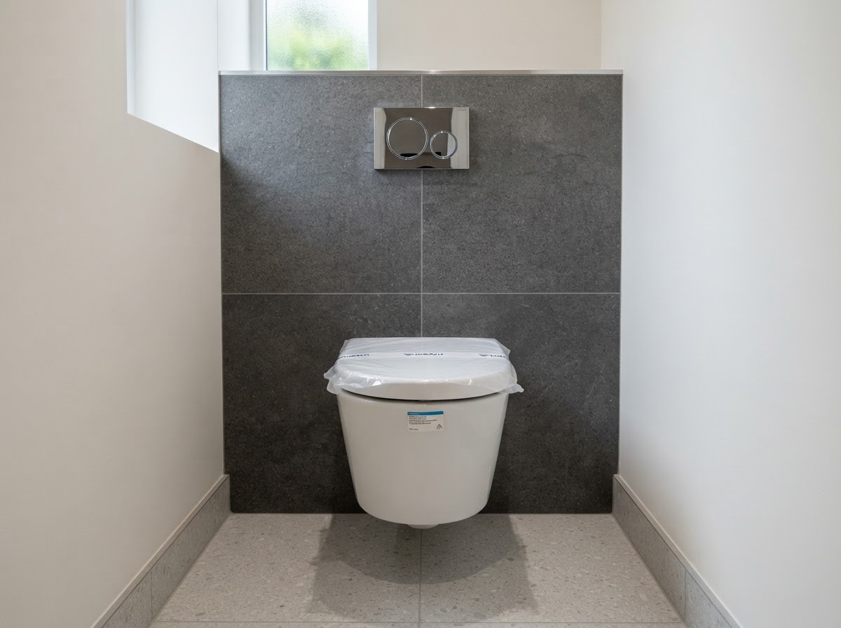 Cloakroom & Toilet — Wall-hung short-projection WC