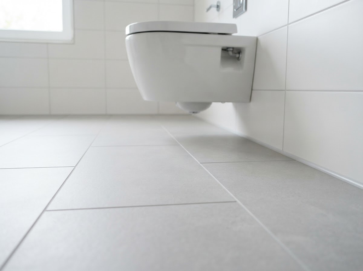 Cloakroom & Toilet — Floor detail