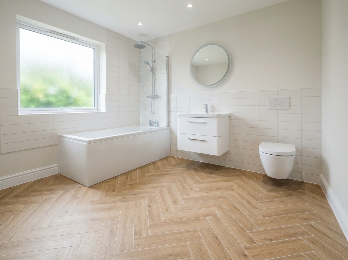 Flooring — finished work