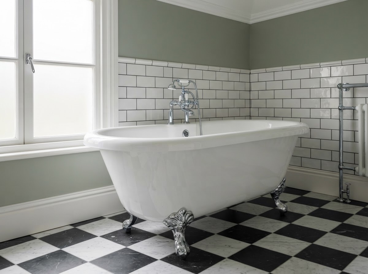 Bathroom Refurbishment — Freestanding bath