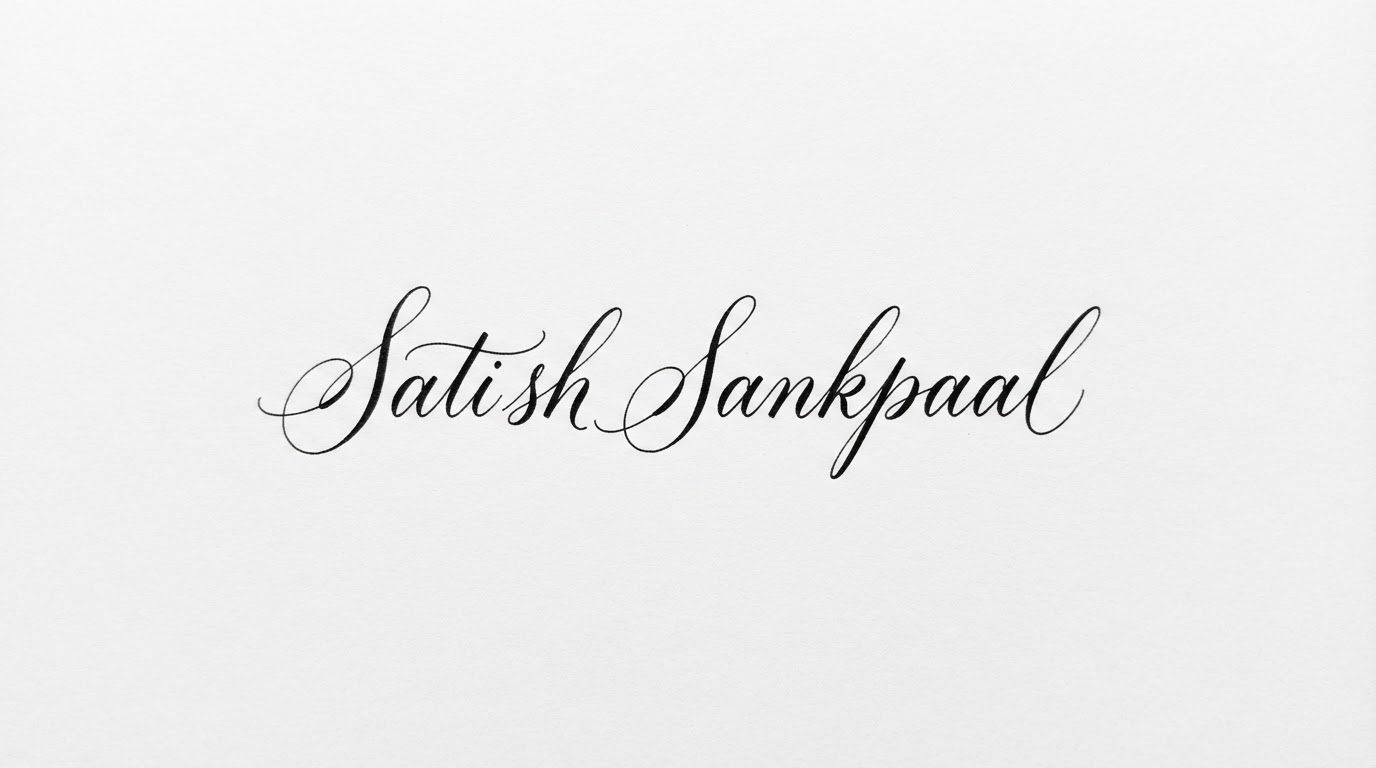 Satiish Sankpaal signature