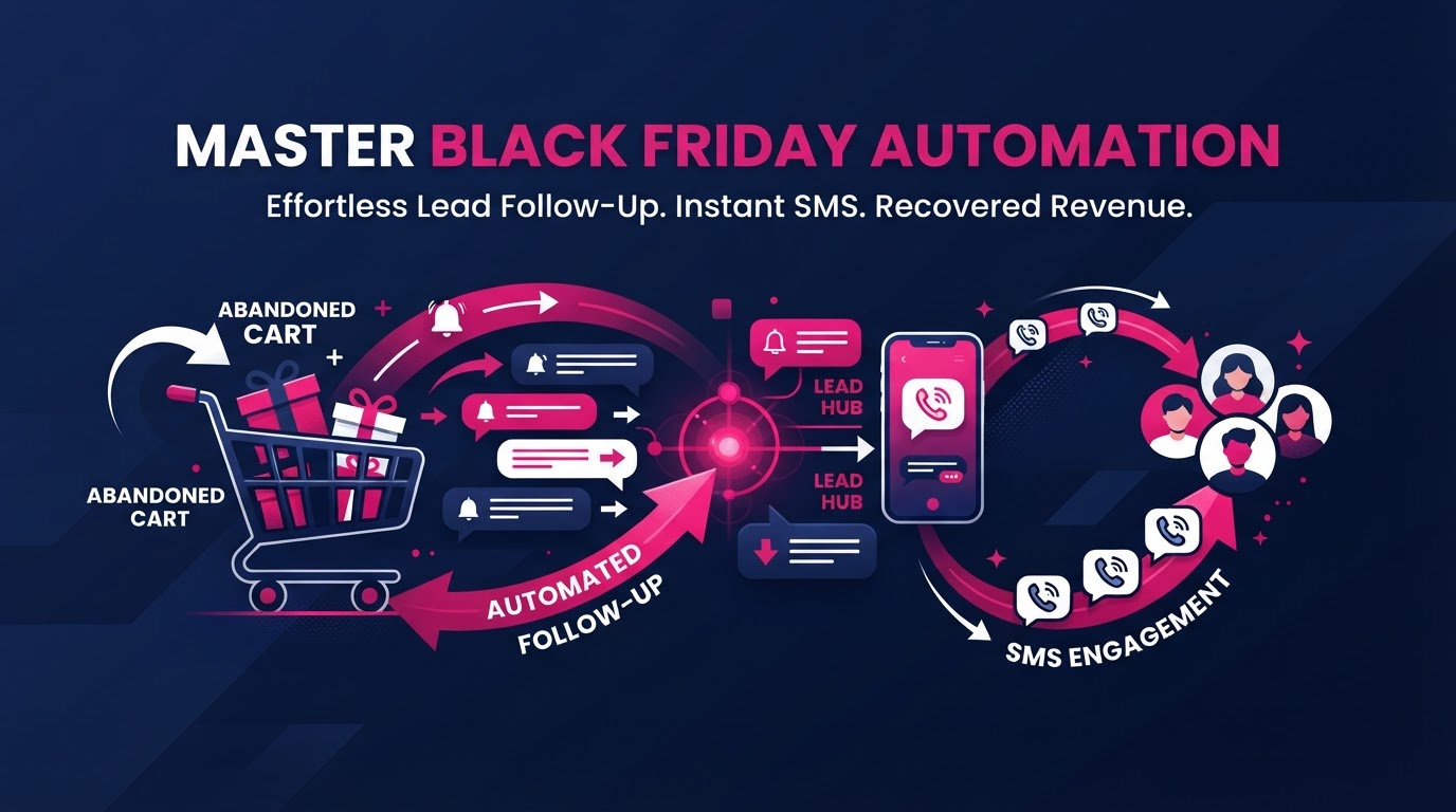 How to Automate Black Friday Lead Follow-Up, SMS, and Abandoned-Cart Recovery — Wootomatic AI automation guide