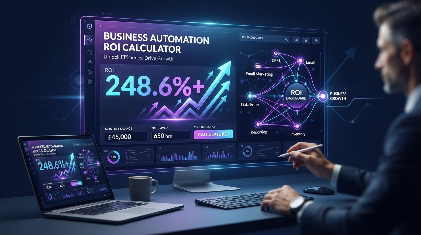 How to Calculate Automation ROI: Formula, Examples, and Free Calculator — Wootomatic AI automation guide