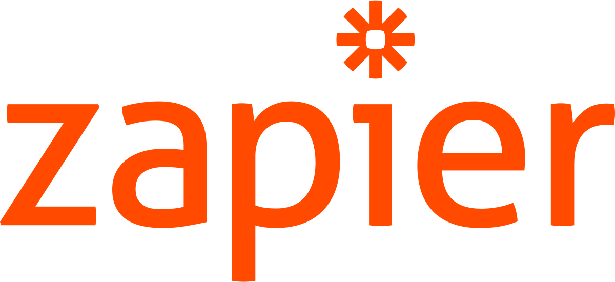 Zapier logo — integrates with Wootomatic CRM and automation platform