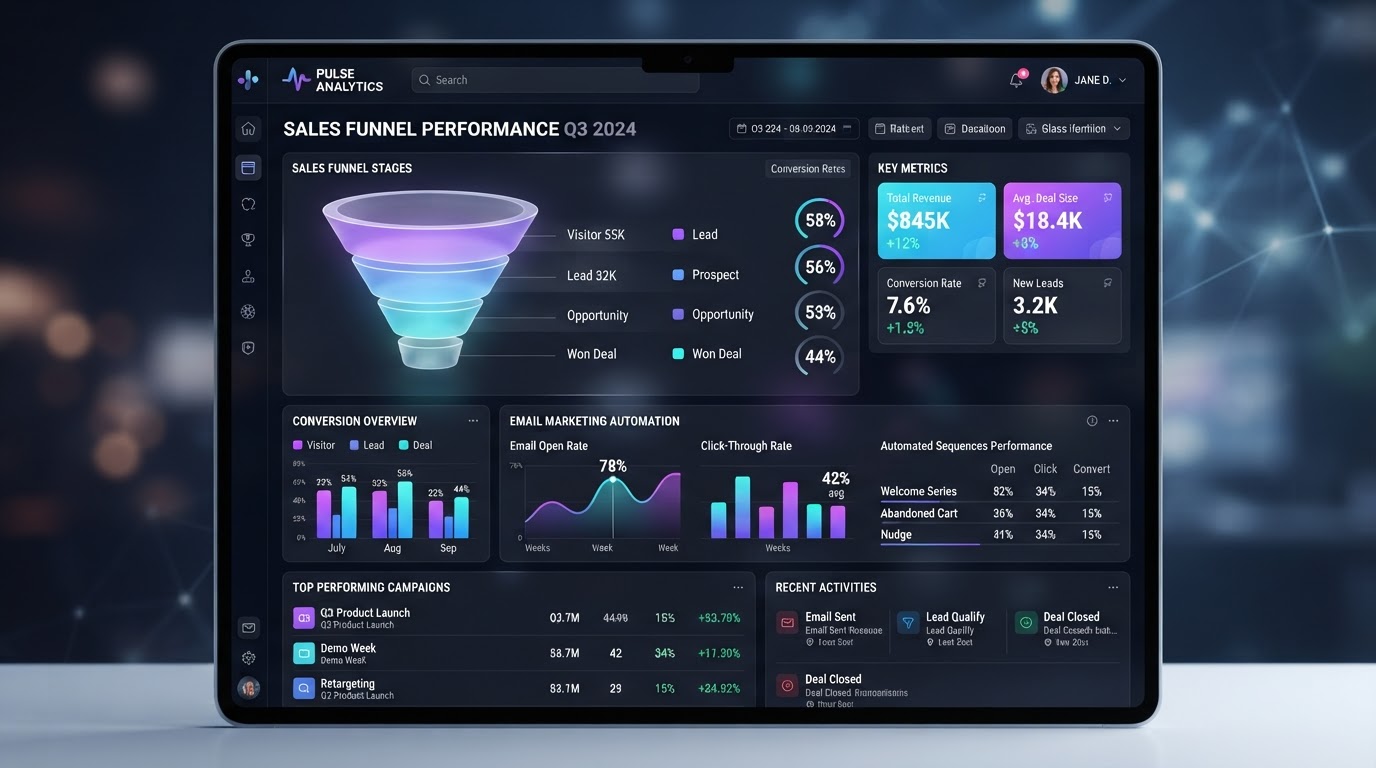 Responsive Sales Funnel — 4 Pages — Wootomatic AI automation case study