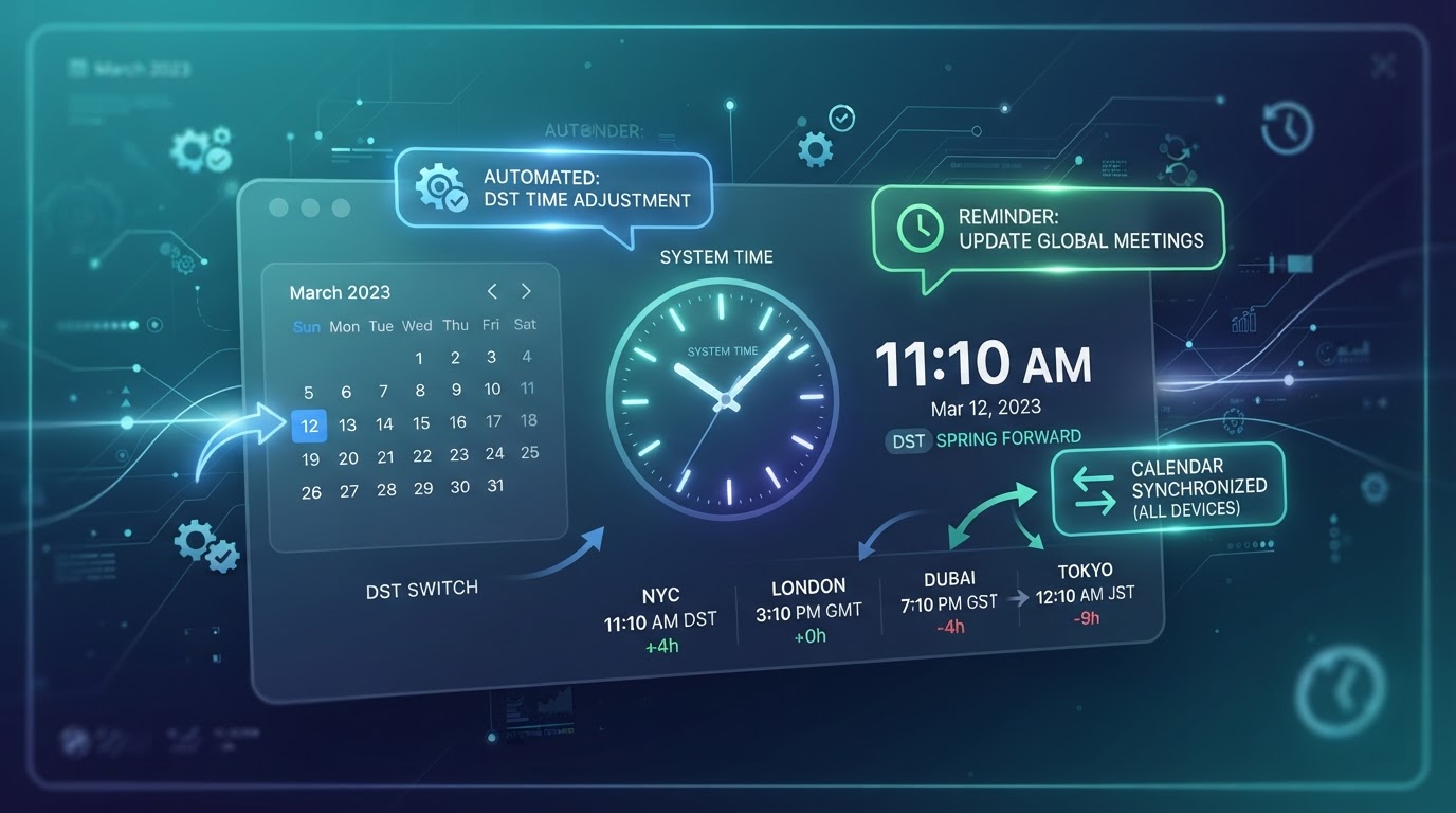 How Daylight Saving Time Affects Appointment Scheduling and Automated Reminders β Wootomatic AI automation guide