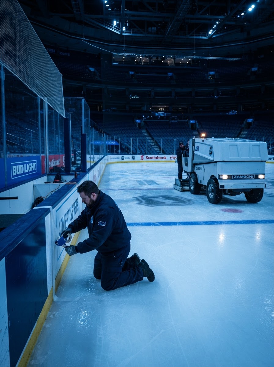 Arena Preparation — Baton Rouge Kingfish internship
