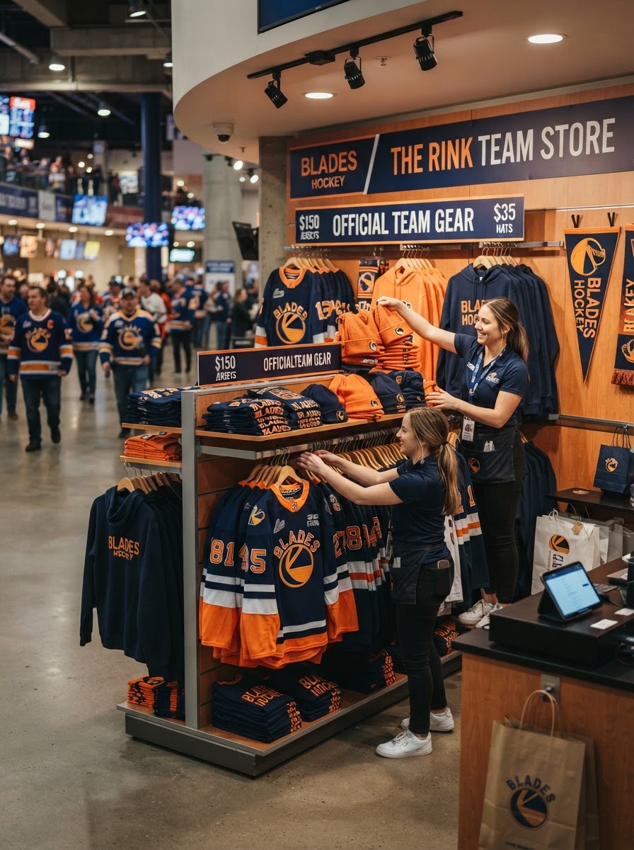 Merchandise Setup — Baton Rouge Kingfish internship