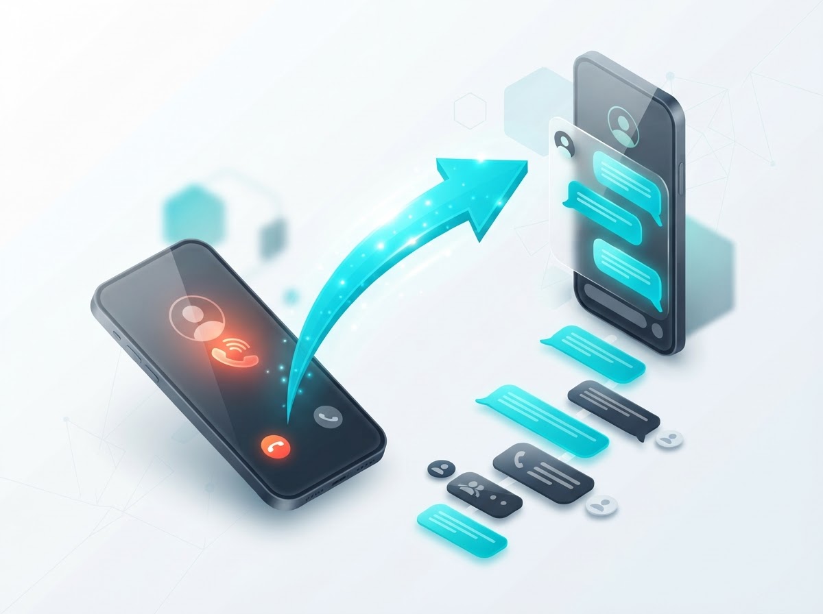 Automated Lead Capture and Missed-Call Response Infographic