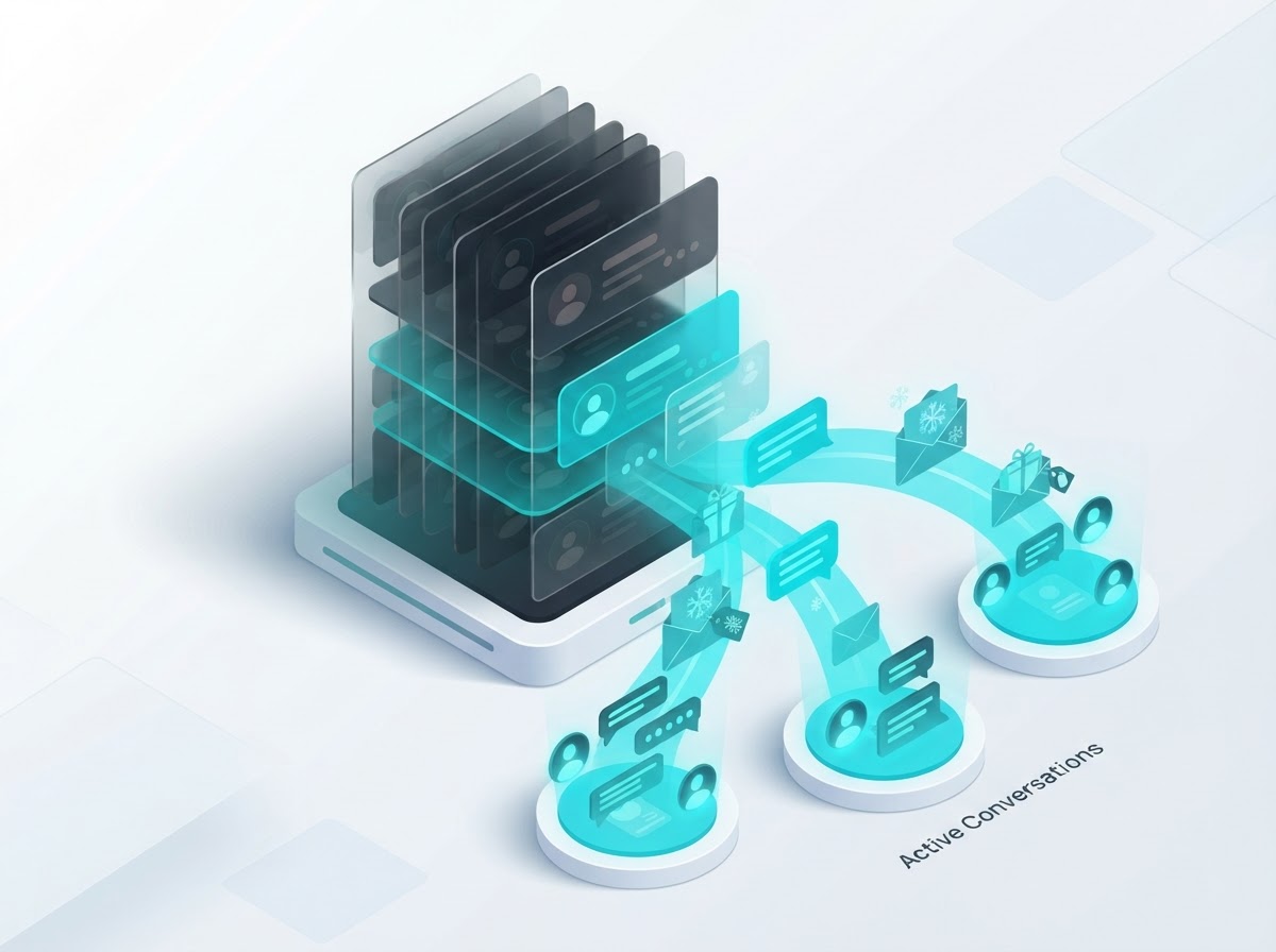 Customer Database Reactivation 3D Infographic