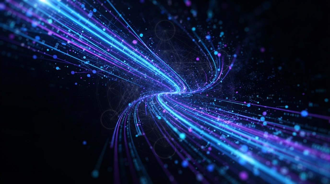 SmartReach AI cinematic preview of motion design effects and data visualizations