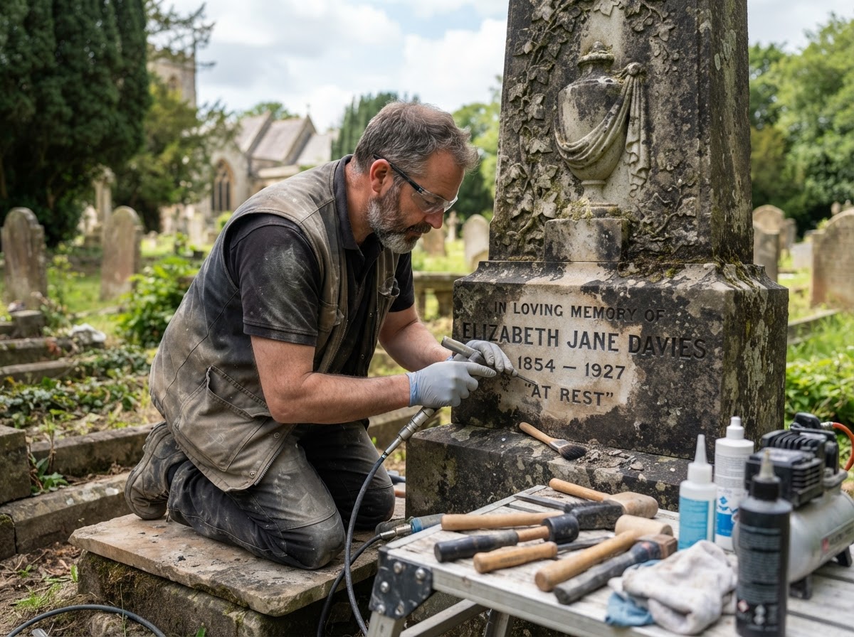 Tombstone Repairs and Restoration